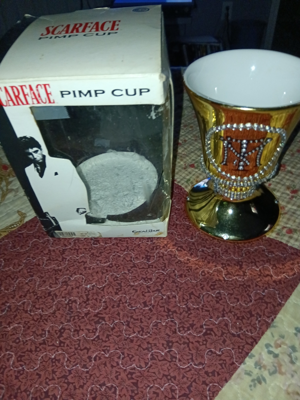 Brand New With Box Scarface Pimp Cup